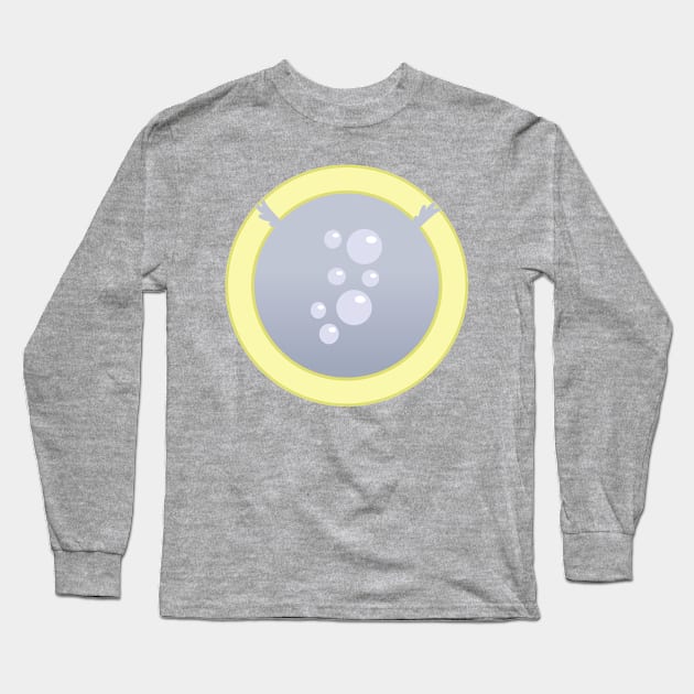 Subtle Brony - Derpy Hooves Cutie Circle Long Sleeve T-Shirt by nimaru